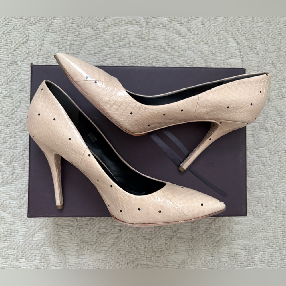 B Brian Atwood - Joelle Snakeskin Heels
